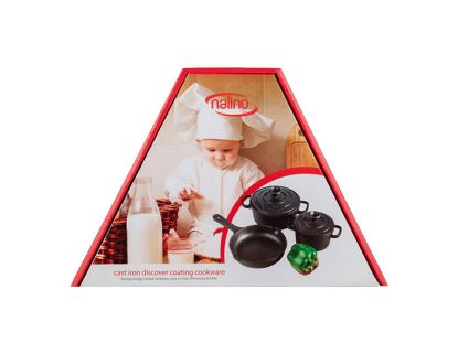 تصویر سرویس چدن 5 پارچه کودک نالینو